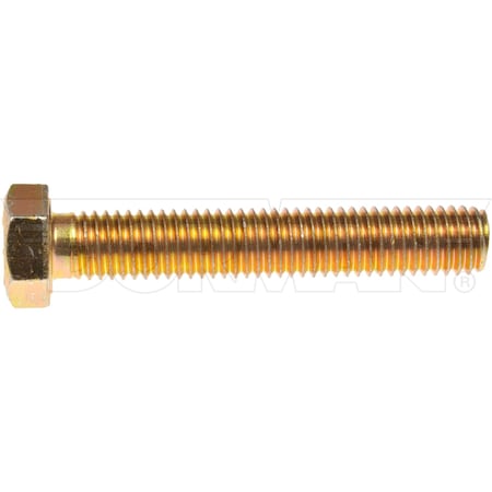 Dorman Grade 8, 1/2"-13 Hex Head Cap Screw, Zinc Yellow Steel, 3 in L 960-430